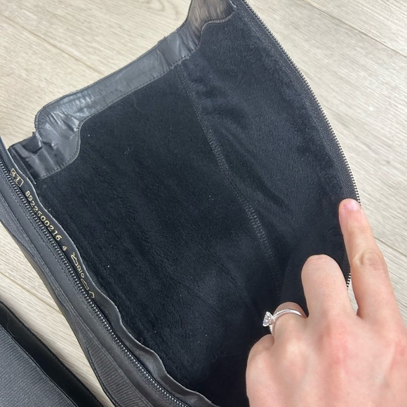 Remonte Women’s Tall Black‎ Boots - Picture 7 of 8